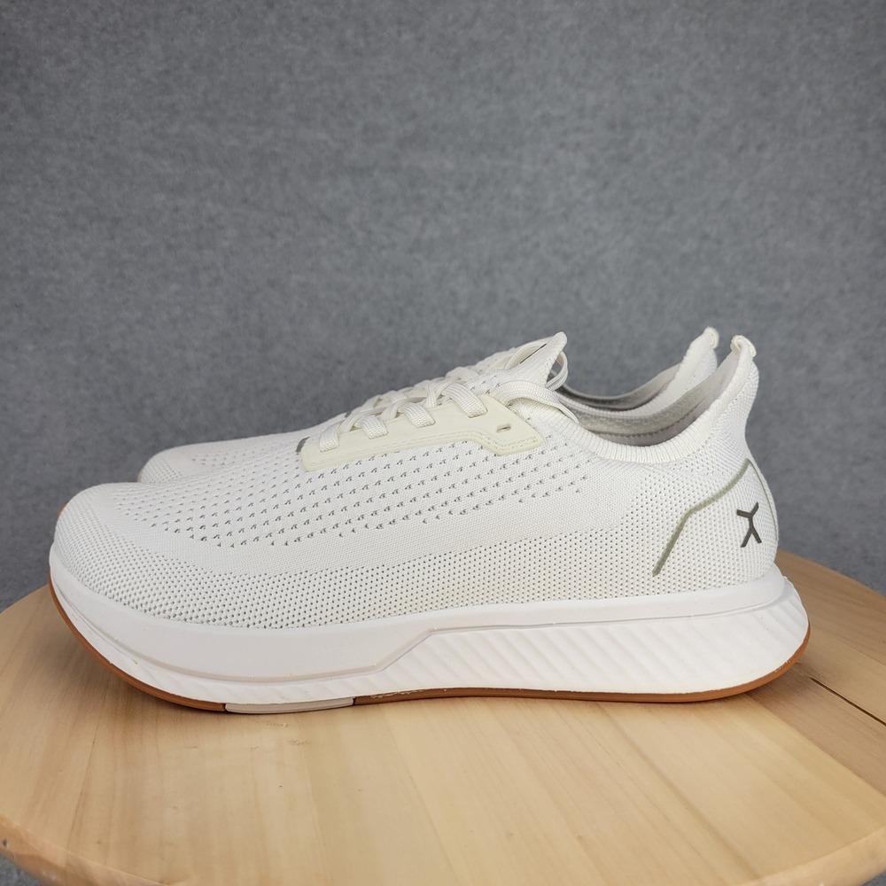 Flux Footwear Adapt Runner White Gum Minimalist Barefoot Shoes Womens 9 Mens 7.5